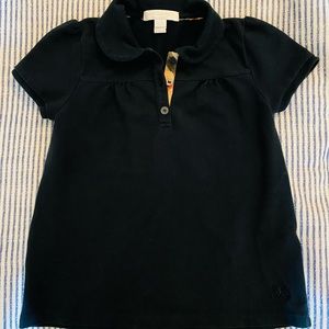 Girl’s Burberry Collared Top Size 6